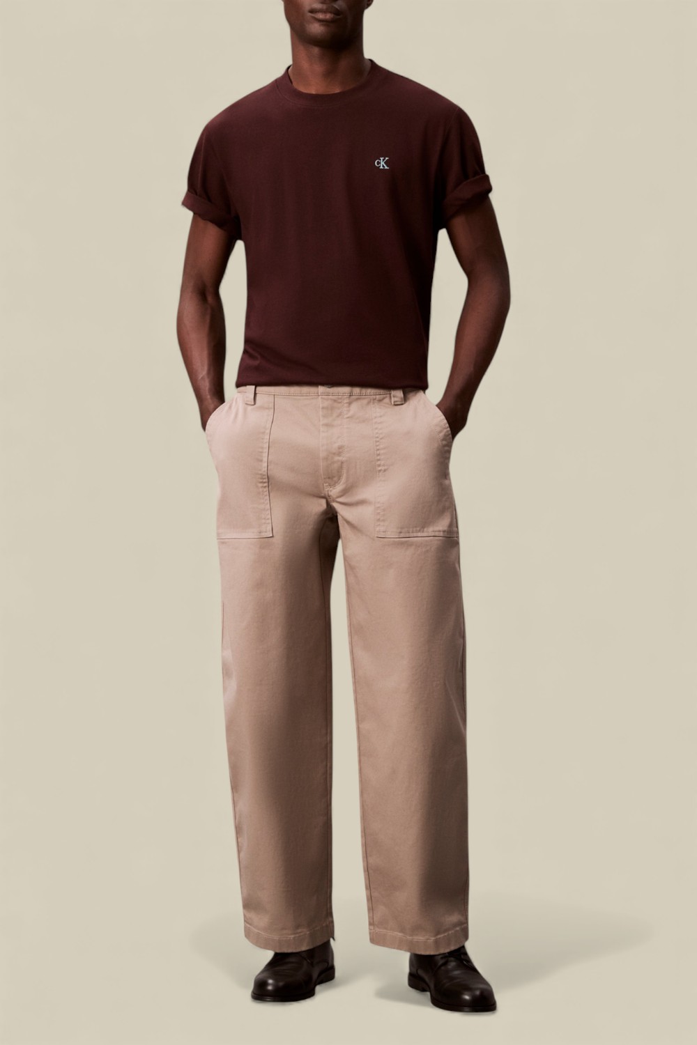 תמונת כל הלוק של חולצת טי